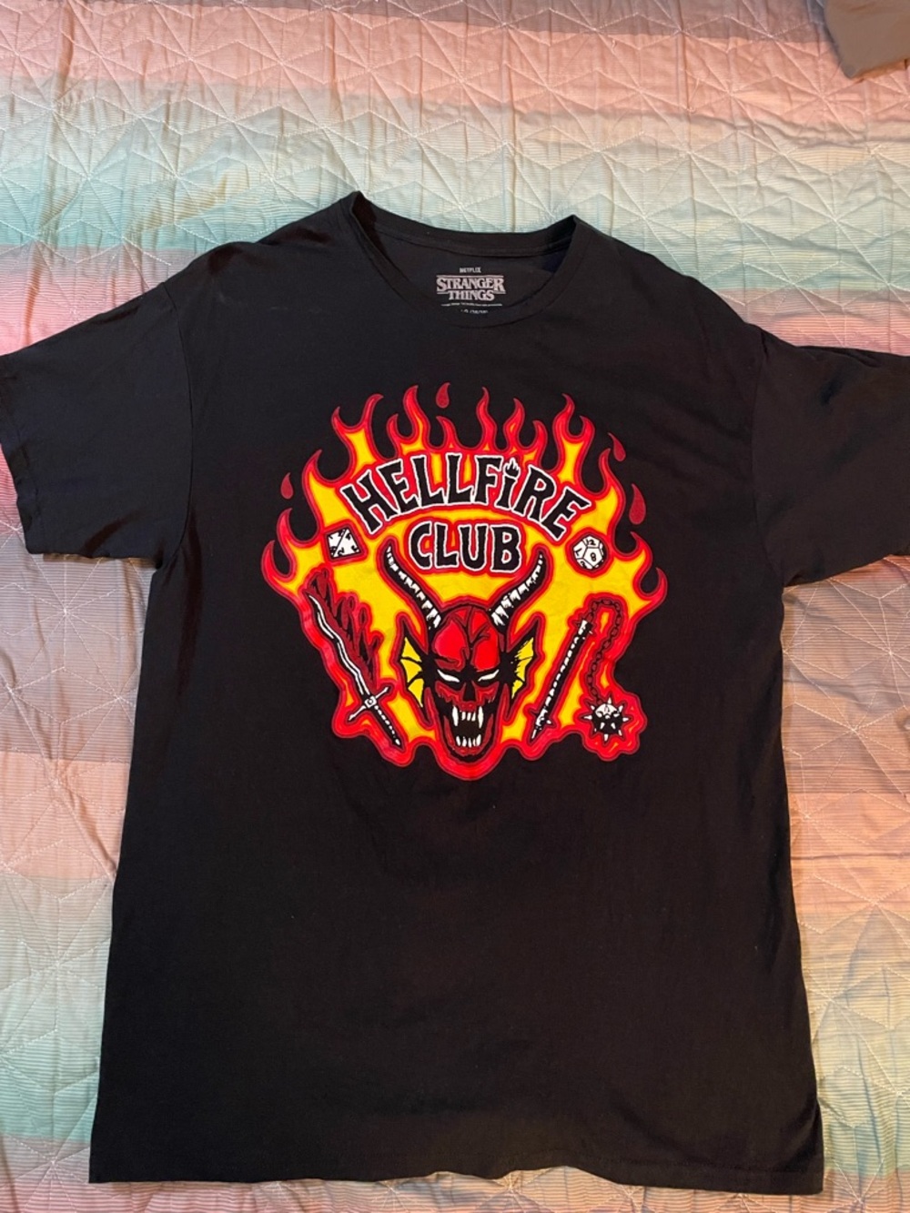 Netflix Stranger Things Hellfire Club T-Shirt